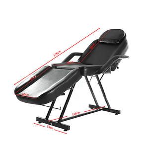 2025 cilt Pu deri rahat mobilya masaj yatakları Spa güzellik yüz yatak Spa Salon kirpik Servicese için - Product Image 5