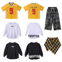 Vêtements de danse de rue pour filles, vêtements de performance hip-hop, vêtements hip-hop pour garçons et costumes de danse jazz pour filles