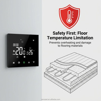 Control de Calefacción Inteligente WiFi con Termostato Digital Programable de 7 Días