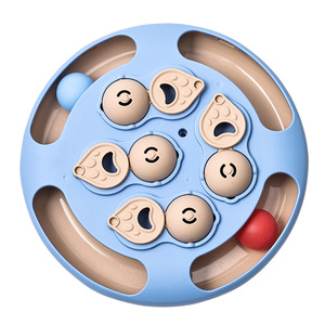 Jouet interactif pour chat avec griffes qui couinent, puzzle d'alimentation avec nourriture et balles cachées pour la stimulation mentale et le jeu - Product Image 5