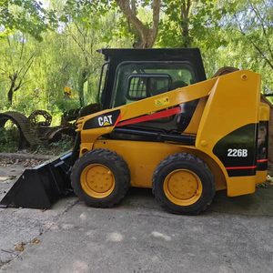 Les faibles heures de travail ont utilisé l'excavatrice Cat 246D 226B 226B2 chargeuse compacte de dérapage de roue CAT 226B avec une grande capacité - Product Image 1