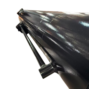 Elevador Telescópico de Acero con Diseño de Brida, Recubrimiento de Cromo Duro, Carrera de 8000 mm, para Equipos de Sistemas de Elevación Industriales - Product Image 1