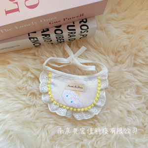 ผ้ากันเปื้อนสุนัข, ผ้ากันเปื้อนแมว, ผ้าพันคอการ์ตูนน่ารัก, เสื้อผ้าสัตว์เลี้ยง, ผ้าพันคออุ่นๆ, ของตกแต่งสำหรับบิชองฟริเซ่และตุ๊กตาหมี - Product Image 5