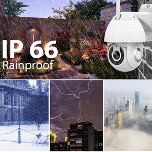 Tuya Cuộc Sống Thông Minh Ứng Dụng HD 1080P Tự Động Theo Dõi WiFi Máy Ảnh 2MP Ngoài Trời Tốc Độ PTZ Không Dây Tầm Nhìn Ban Đêm Không Thấm Nước <span class=keywords><strong>IP</strong></span> Máy Ảnh - Product Image 3