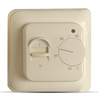 Contrôleur de température mural Telin RTC70 220V 3A 16A à économie d'énergie pour système de chauffage par le sol, usage domestique et commercial
