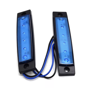 Feu arrière de signalisation latérale LED externe 24V 6LED pour bus, camion, remorque - Product Image 3
