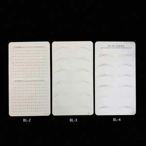 Peau blanche blanche de pratique de tatouage de grande taille de double face d'OEM <span class=keywords><strong>Berlin</strong></span> aucune encre nécessaire - Product Image 2