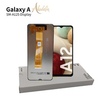 Service Pack d'origine LCD A125 pour Samsung A12 pièces réparées de téléphone portable LCD avec service pack officiel SVC SEVT