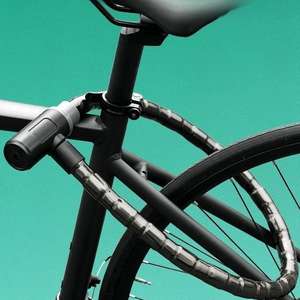 Venta caliente <span class=keywords><strong>Armored</strong></span> Heavy Duty <span class=keywords><strong>Cable</strong></span> Bike Lock-con llave y llavero extraíble gratis - Product Image 5