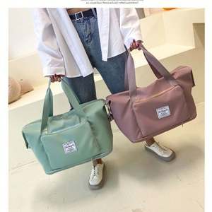 Dropshipping Shopify bolsa de viaje de gran capacidad, bolsa de lona de viaje extensible, bolso de viaje plegable impermeable de gran capacidad - Product Image 5