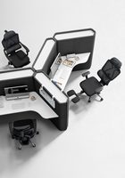Fauteuil de repos JOHOOFURNITURE à dossier haut, fabriqué en Chine, Sedia Da Ufficio pour la réception, de haute qualité, ergonomique, moderne et robuste