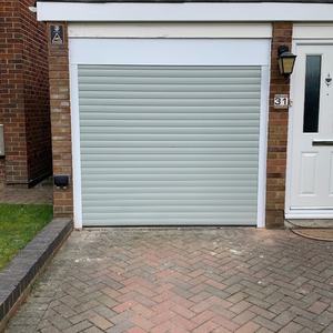 Porte sectionnelle commerciale galvanisée automatique européenne électrique de portes de <span class=keywords><strong>garage</strong></span> - Product Image 2