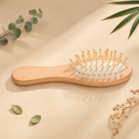 Sisir Rambut Mini OEM dari Bambu Kayu dengan Bantalan Udara untuk Penggunaan di Hotel, Rumah Tangga, atau Sebagai Hadiah