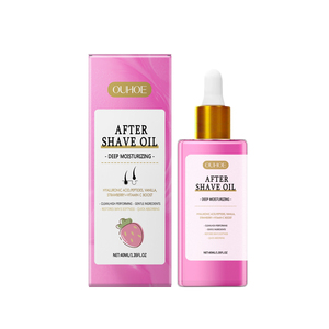 Huile après-rasage douce fraise vanille pour <span class=keywords><strong>femme</strong></span>, marque privée OEM, pour apaiser et hydrater, sérum de rasage pour prévenir les poils incarnés - Product Image 1