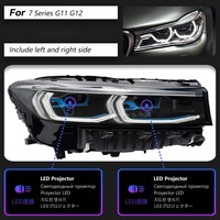 Faros Delanteros LED Resistentes de 6000K para BMW Serie 7 G11 G12 2016-2018, 12V, Carcasa Protectora de ABS, Fácil Instalación Enchufable