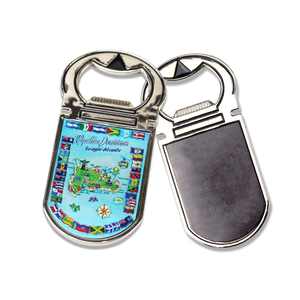 Décapsuleur magnétique personnalisé avec impression, aimant de réfrigérateur avec décapsuleur et logo - Product Image 2