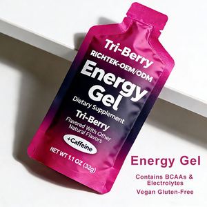 Geles Energéticos Deportivos Originales OEM ODM al por Mayor, Sabores Personalizados con Marca Privada para Personas Activas, No Aptos para Mujeres Embarazadas - Product Image 4