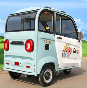 Taxi tricycle électrique miniature personnalisé Meiyun, 1500W-3000W, carrosserie fermée, <span class=keywords><strong>3</strong></span> passagers, 30-50 km/h - Product Image 4
