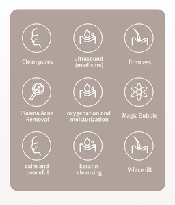 Dispositivo de Hidrodermoabrasión 9 en 1 con Oxígeno en Spray para <span class=keywords><strong>Limpieza</strong></span> Facial, Kit de Burbujas Pequeñas, Máquina de Hidropeeling - Product Image 3