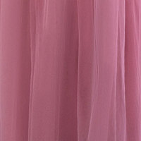 Robe de Demoiselle d'Honneur Princesse Rose Élégante, Bustier Sans Manches, Ceinture Perlée, Grand Nœud au Dos, Écologique, Respirante, Longueur Genou, Style Bal