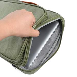 Funda para portátil DuPont Paper de 16 pulgadas, impermeable, ultraligera, de color sólido, con asa, para MacBook de 14 pulgadas - Product Image 3