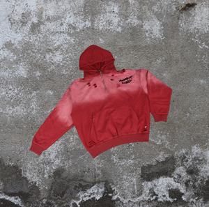 Sweat-shirts à fermeture éclair pour hommes, imprimés vintage, grande taille, doublés en polaire, sweats à capuche délavés à l'acide, design personnalisé, 100% coton, surdimensionnés - Product Image 1