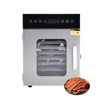 Professionele Fruitdroger Voedseldehydrator 10-laags RVS Schalen Voedseldehydrator Machine voor Thuisgebruik