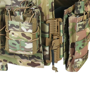Gilet tactique ARTEX multifonctionnel, porte-plaques, système Molle découpé au laser, pour entraînement extérieur et sécurité tactique - Product Image 6