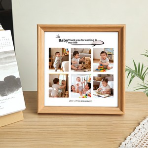 <span class=keywords><strong>Cadre</strong></span> <span class=keywords><strong>photo</strong></span> <span class=keywords><strong>carré</strong></span> simple en MDF, taille intérieure 20x20cm, <span class=keywords><strong>cadre</strong></span> décoratif <span class=keywords><strong>carré</strong></span> en gros, taille carrée 8 pouces - Product Image 3
