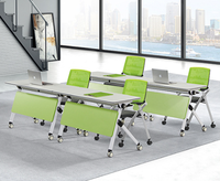 Bureau de formation pliant de bureau scolaire de haute qualité bureau de réunion de conférence pliable