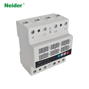 SVC 3P + N 100A ba pha AC bảo vệ hiện tại giới hạn điều chỉnh điện áp bảo vệ với sáu hiển thị - Product Image 5