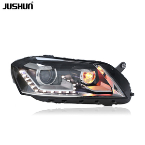 Faro a Proiezione LED JUSHUN per <span class=keywords><strong>Volkswagen</strong></span> <span class=keywords><strong>Passat</strong></span> <span class=keywords><strong>B7</strong></span> 2012-2016, Aggiornamento Fari con Lenti LED e Luci Diurne - Product Image 3