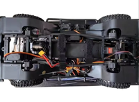 YIKONG YK4107 PRO Camioneta Todoterreno RC a Escala 1/10, 4WD, Sin Escobillas, Control Remoto Eléctrico, RTR