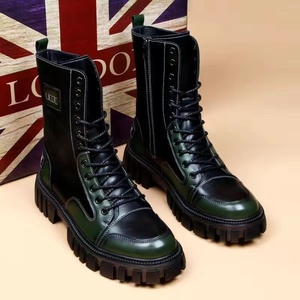 Botas de Moda para Hombre y Niño, de Caña Alta, con Suela Gruesa, Estilo Casual, por Encima de la Rodilla, Zapatos de Hombre con Suela Gruesa y a la Moda - Product Image 2