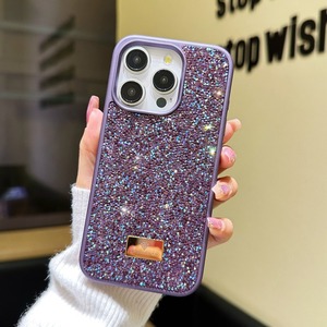 Funda para Teléfono Móvil con Brillantina <span class=keywords><strong>de</strong></span> Diamantes para <span class=keywords><strong>iPhone</strong></span> <span class=keywords><strong>13</strong></span>, Lista para Enviar, Accesorios para Fundas <span class=keywords><strong>de</strong></span> Teléfono Móvil - Product Image 4