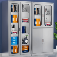 Fournisseur direct d'usine, armoire médicale en acier inoxydable 304, pharmacie, hôpital, clinique, rangement d'instruments, design moderne