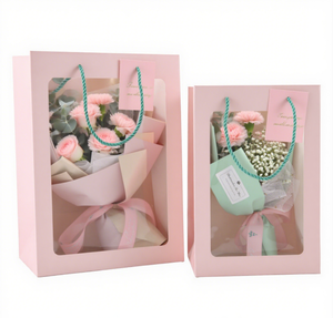 Étui transparent Ins Bap sac à main Baggoddess Festwal 520 Immortal Flowwers Companion Pift Bag - Product Image 3