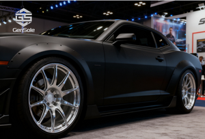 Jantes en alliage d'aluminium forgé Gensole OEM 18-20 pouces 5x127/139.7/114.3 pour <span class=keywords><strong>Audi</strong></span> Rs4/Rs5/Rs6/Rs7/Q5/Q7/<span class=keywords><strong>Q8</strong></span>/S4/S5 Noir mat Mesh - Product Image 4