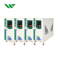 Refroidisseur d'eau industriel à compresseur 5HP 7.5kw/10HP, refroidi par eau, pour le soufflage de bouteilles en PET