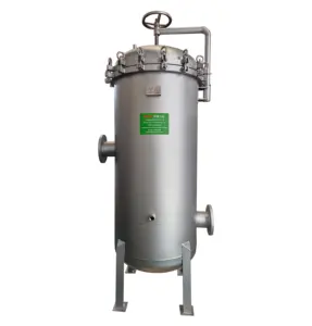 Industrial Water Treatment Filter 10-60 inch Stainless Steel Multi Cartridge Filter Housing 0.05-200 Micron