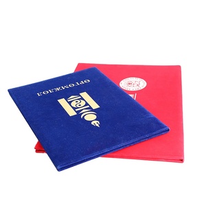 Titulaire de diplôme de <span class=keywords><strong>dossier</strong></span> de couverture de certificat de velours de prix A4 personnalisé bleu royal <span class=keywords><strong>pour</strong></span> l'obtention du diplôme - Product Image 1