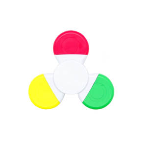 BECOL - Marcadores Resaltadores 3 en <span class=keywords><strong>1</strong></span> al por Mayor, Bolígrafos Resaltadores con Logotipo Personalizado, Mini Bolígrafo Resaltador de Plástico Oblicuo con Spinner para Niños - Product Image 3