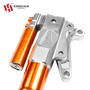 Phụ tùng giảm xóc nhôm KINGHAM cho xe máy, ống giảm xóc trước CNC dành cho YAMAHA MIO, tùy chỉnh phuộc ngược, OEM ODM - Product Image 6