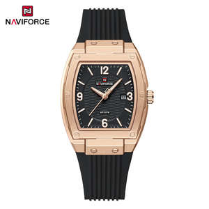Reloj de Pulsera NAVIFORCE NF5070 para Mujer, Nuevo, con Correa de Silicona, Luminoso, Resistente al Agua, de Cuarzo, 2026 - Product Image 1