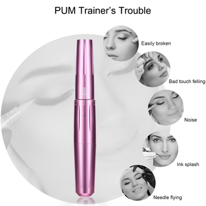 Rechargeable Electric PMU <b>Machine</b> Strong Motor <b>Rotary</b> Eyebrow Tattoo Pen Steel Lithium Battery Connection - Product Image 5