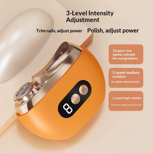 เครื่องตัดเล็บไฟฟ้าอัตโนมัติ 2 in 1 พร้อมปรับความเร็วได้ 3 ระดับ ชาร์จผ่าน USB ปลอดภัย ใช้ตัดและขัดเล็บได้ ไม่เจ็บ - Product Image 6