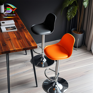 <span class=keywords><strong>Sgabello</strong></span> da Bar Regolabile con Telaio in Acciaio, Sedia per Isola <span class=keywords><strong>Cucina</strong></span>, Altezza Personalizzabile - Product Image 4