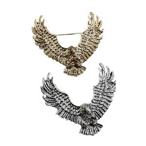 Trâm cài áo kiểu cổ điển châu Âu và Mỹ, hình đại bàng có cánh, logo thời trang, phù hợp với áo vest nam - Product Image 1