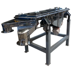 Máquina de cribado vibratorio lineal para arena de sílice, piñones, soja, granos de café, arenisca y larvas, de China - Product Image 5