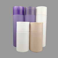 Flacon de lotion cosmétique en plastique de 100 ml, flacon en HDPE, flacon de shampooing, flacon de soin de la peau à toucher doux, flacon de lotion à presser, emballage de lotion